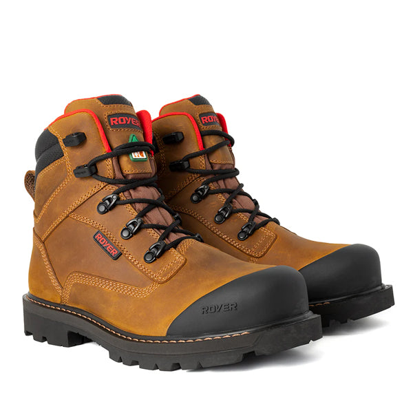 BOTTE 6'' BRUNE REVOLT VIBRAM MÉGAGRIP PRO ROYER – 8890RT