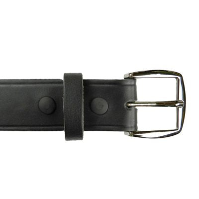 CEINTURE 1-1/2'' NOIRE EN CUIR DE BUFFLE POUR TRAVAILLEUR - M4-NR-IN