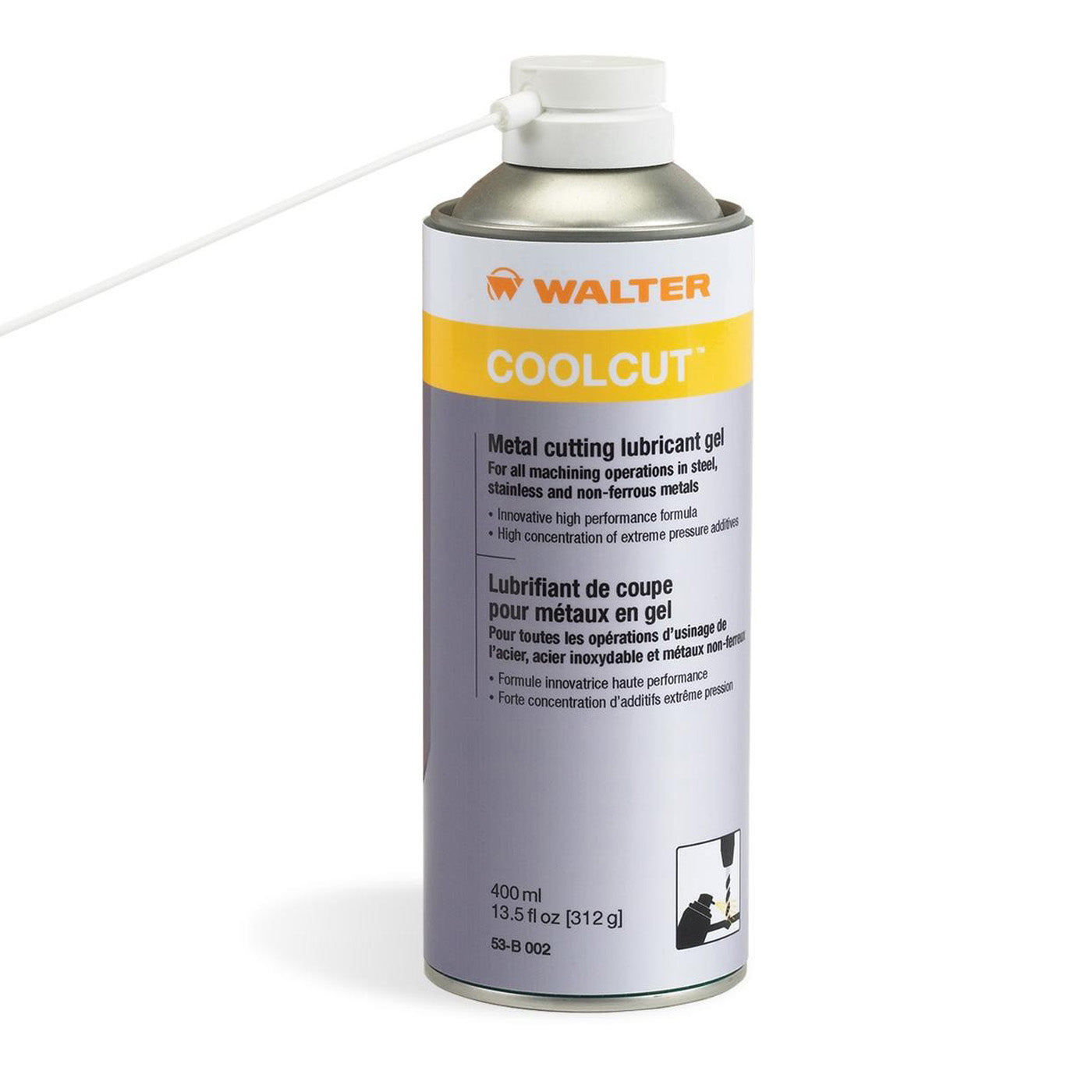 LUBRIFIANT DE COUPE COOLCUT WALTER AEROSOL 312G - 53B002