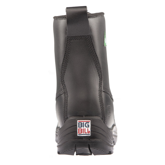 BOTTE 8'' NOIRE ORIGINAL EMBOUT D'ACIER BIGBILL - BB5000