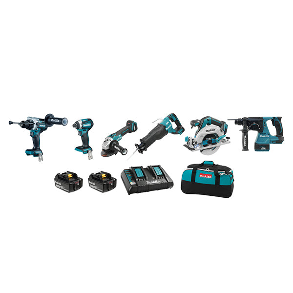 ENSEMBLE 6 OUTILS MAKITA - DLX6109TX1