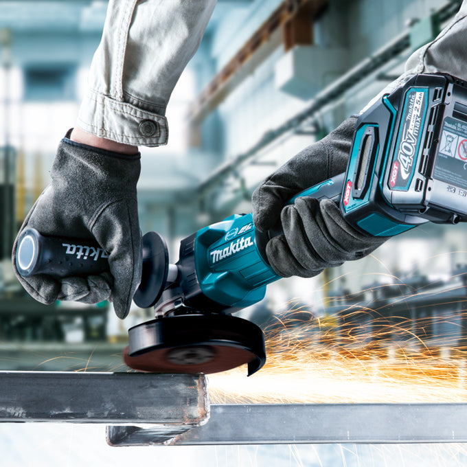 ENSEMBLE RECTIFIEUSE COUDÉE 5'' MAKITA 40V - GA005GM102