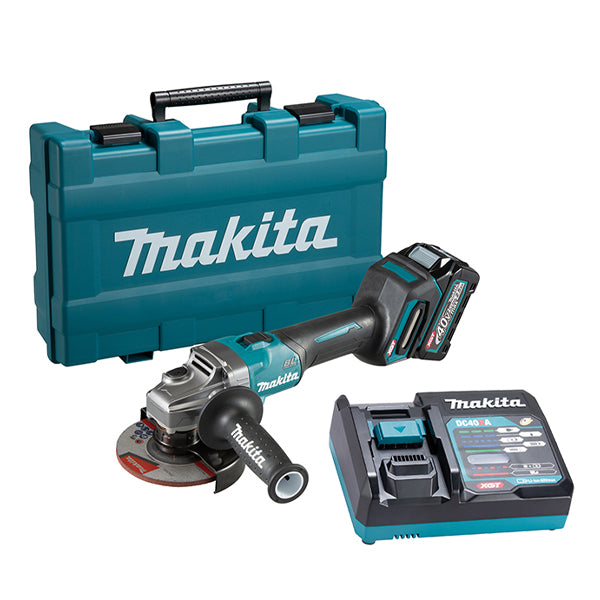 ENSEMBLE RECTIFIEUSE COUDÉE 5'' MAKITA 40V - GA005GM102