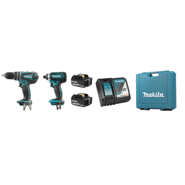 ENSEMBLE 2 OUTILS MAKITA 18V 3 AMPÈRES - LXT211