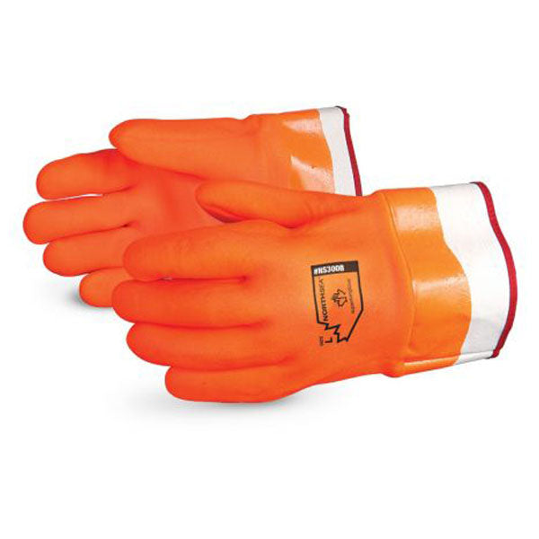 GANTS ORANGE EN PVC SUPERIOR NORTH SEA - NS300B