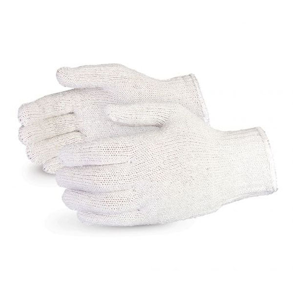 GANTS COTTON/POLYESTER BLANC SUPERIOR SURE KNIT - SQ/XL