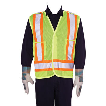 VESTE CIRCULATION JAUNE FLUO - V TSV2YG24